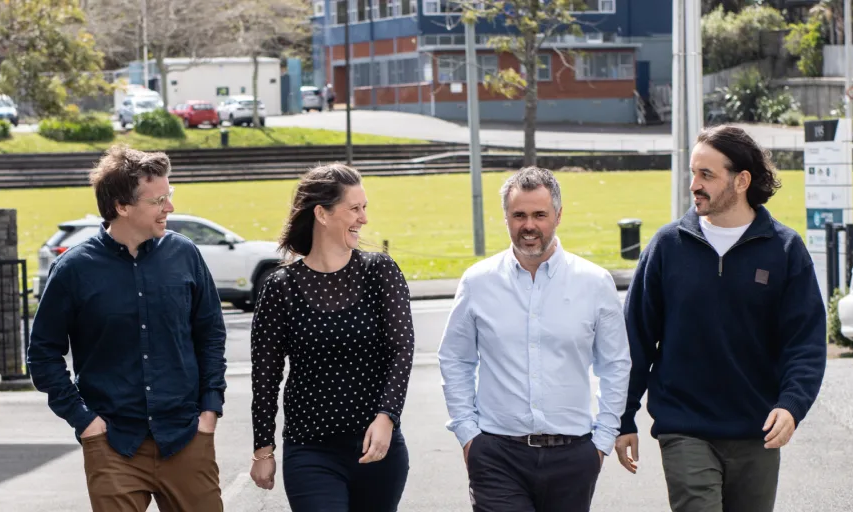 Tripp andrews auckland surveyors team standing together